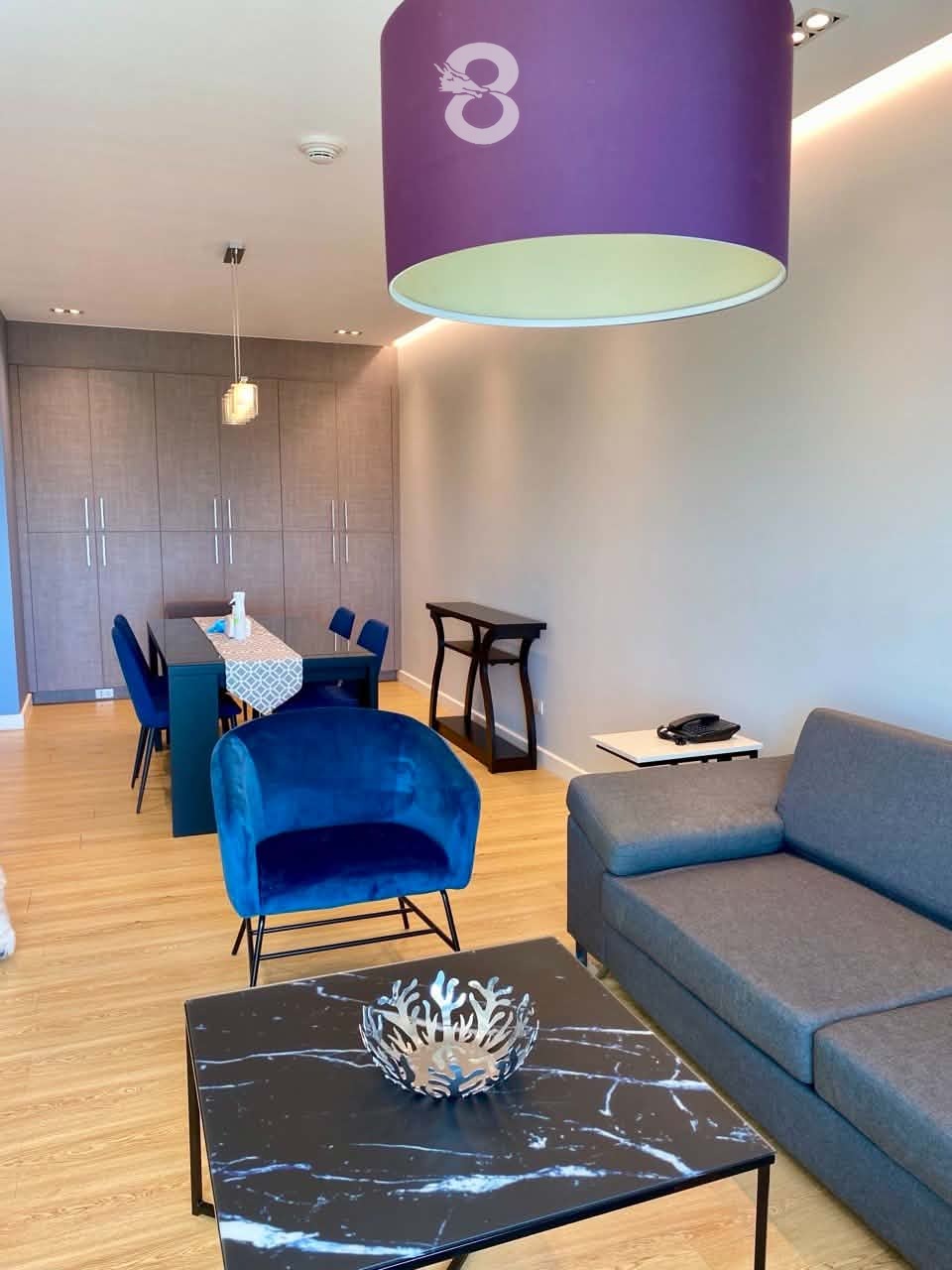 Interior-Designed 1 Bedroom with 2 Balconies in The Grove by Rockwell Tower D