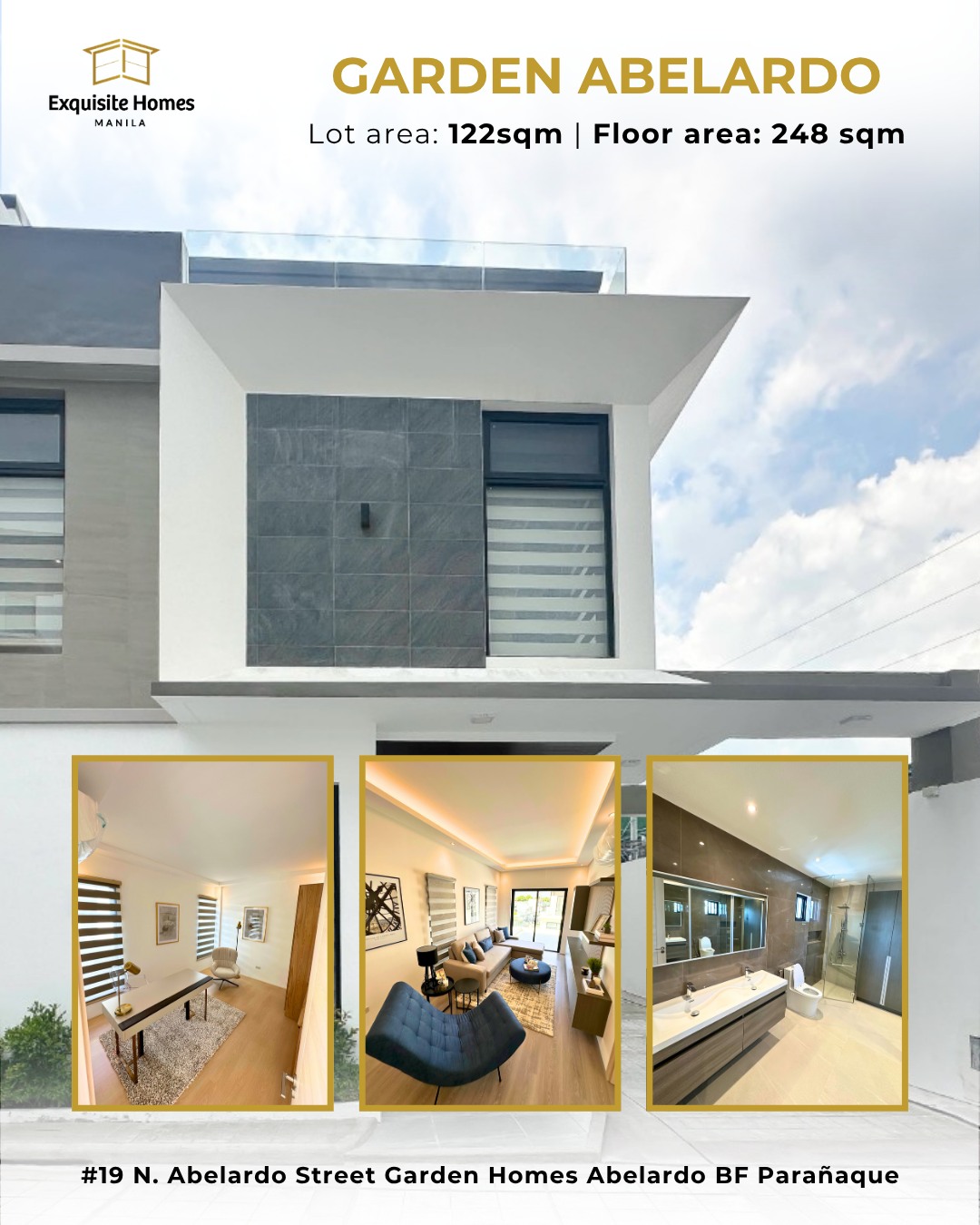 3 FLR TOWNHOUSE 5 BR SEMI-FURNISHED AT BF HOMES PARANAQUE