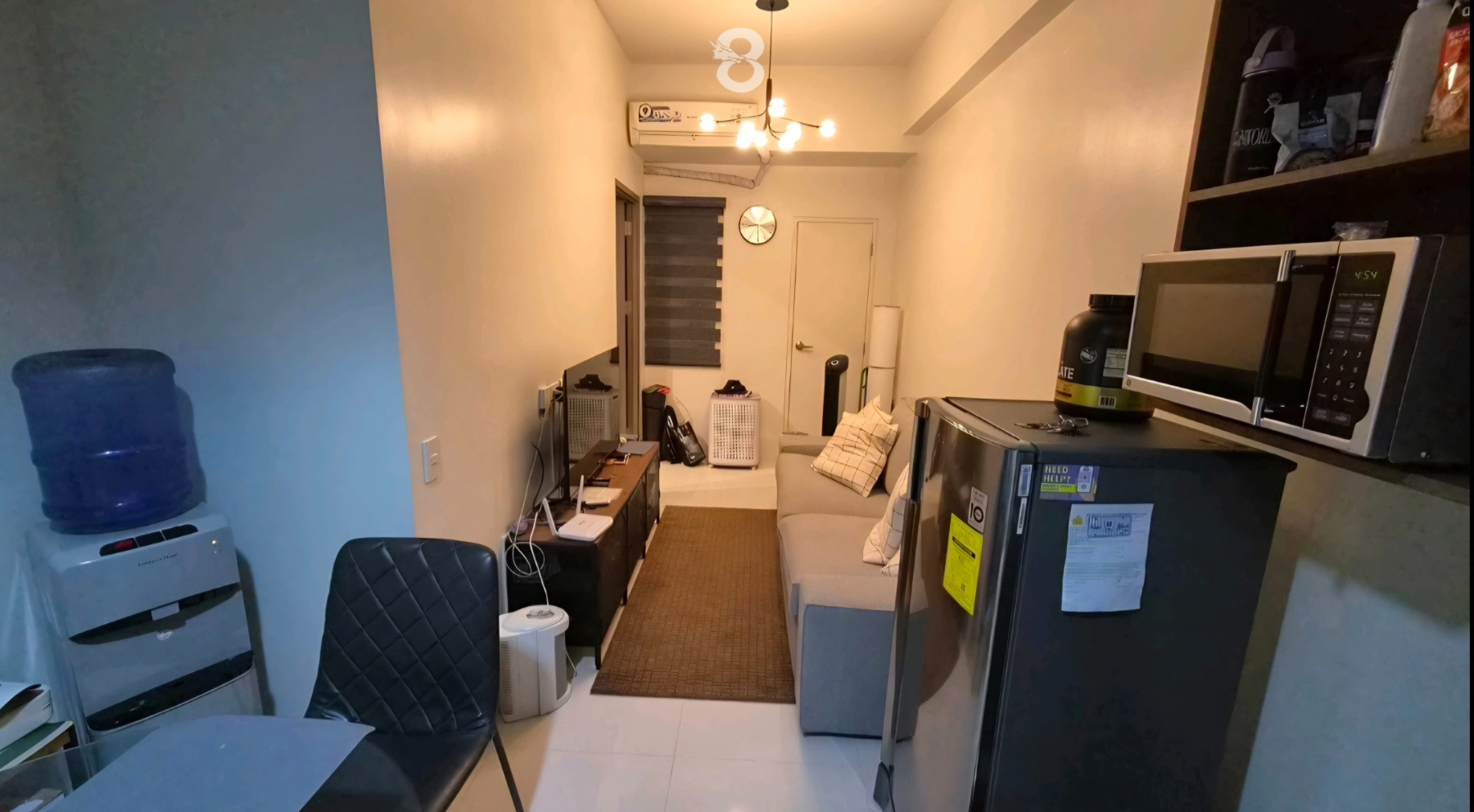 30.63 sqm 1BR UNIT AT 3 TORRE LORENZO, MALATE