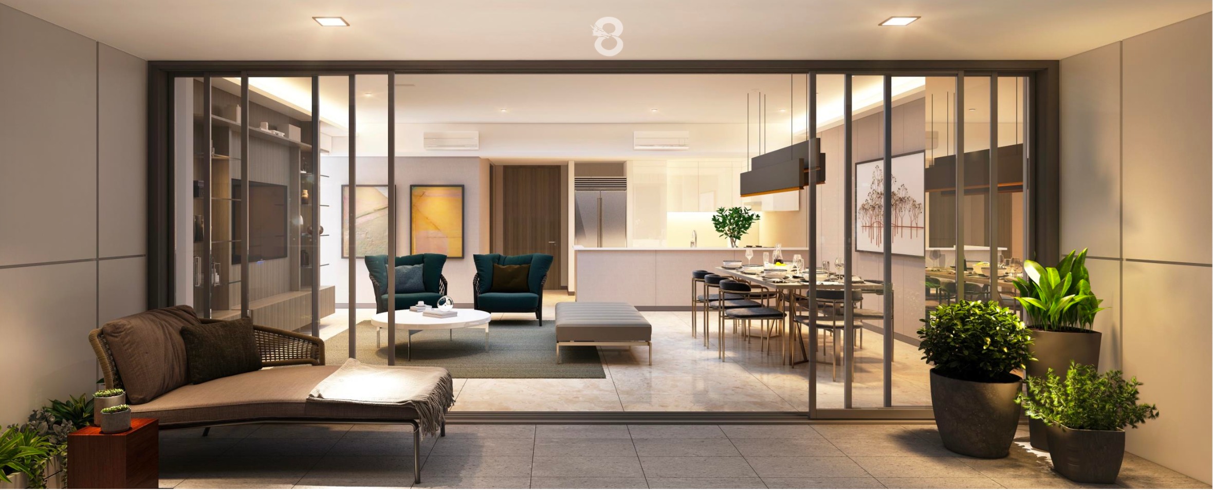 Parklinks North Tower 2BR Horizon Suite with 1 Parking by Ayala Land Premier, E. Rodriguez Quezon City